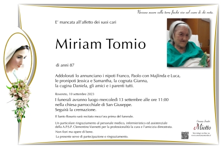Miriam Tomio